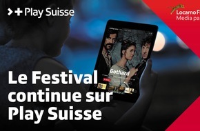 SRG SSR: Le Locarno Film Festival sur Play Suisse