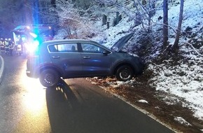 Freiwillige Feuerwehr Breckerfeld: FW-EN: Verkehrsunfall mit einer verletzten Person