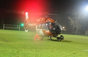 Freiwillige Feuerwehr Reichenau: FW Reichenau: Pressemitteilung: Hilfeleistung bei Einsatz eines Rettungshubschraubers, 02.01.2025, Reichenau-Mittelzell