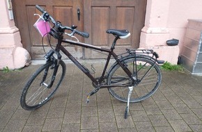 Polizeipräsidium Offenburg: POL-OG: Offenburg, Zell-Weierbach - Mutmaßlicher Fahrraddieb in Falle getappt - Eigentümer gesucht