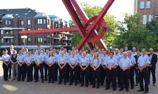 Kreispolizeibehörde Viersen: POL-VIE: Kreis Viersen: Landrat Dr. Coenen begrüßt 38 neue Polizistinnen und Polizisten im Kreis Viersen -Bildberichterstattung-