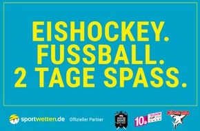 sportwetten.de: sportwetten.de sponsert DEL Wintergame und Telekom-Cup 2019