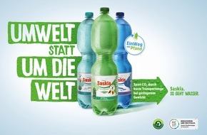 Lidl: "Saskia. So geht Wasser": Lidl startet Kampagne zum Flaschenkreislauf / Marketingkampagne von Lidl zeigt, wie bepfandete Einwegflaschen neues PET sparen und das Klima schonen