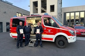 Feuerwehr Dinslaken: FW Dinslaken: Neue Einheitsführung für die IUK-Einheit der Feuerwehr Dinslaken