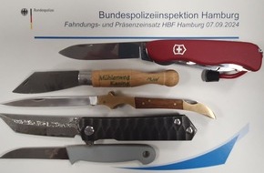 Bundespolizeiinspektion Hamburg: BPOL-HH: Fahndungs- und Präsenzmaßnahmen der Bundespolizei im Hamburger Hauptbahnhof und im Bahnhof Reeperbahn