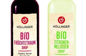 H&ouml;llinger: H&ouml;llinger startet mit Zitronenmelisse und Fr&uuml;chtetraum in die warme Jahreszeit