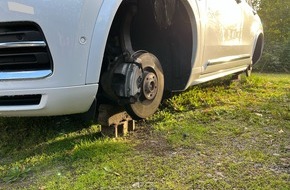 Polizei Minden-L&uuml;bbecke: POL-MI: Reifen von zwei Volvo entwendet - Polizei sucht Zeugen