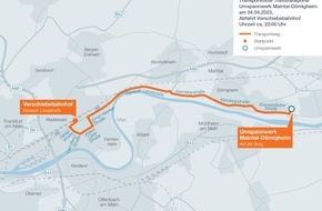 Polizeipräsidium Frankfurt am Main: POL-F: 230403 - 0392 Frankfurt-Ostend/Fechenheim/ Stadtgebiet Maintal: Erneut Schwerlasttransport unterwegs