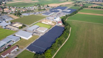 BKW Energie AG: Sonnenkraftwerk Courgenay (JU): GEFCO, EDJ und BKW weihen die leistungsstärkste Fotovoltaikanlage auf einem Carport in der Schweiz ein