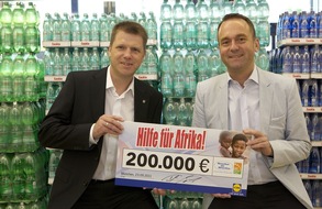 Lidl: Aktion "Hilfe für Afrika" - Kunden spenden zusammen mit Lidl 200.000 Euro (mit Bild)