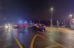 Polizeiinspektion Stade: POL-STD: Unfall in den frühen Abendstunden sorg für erhebliche Verkehrsstörungen in Dammhausen