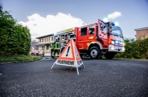 FFW Gemeinde Schwalmtal: FFW Schwalmtal: Rauchentwicklung nach Abfl&auml;mmarbeiten f&uuml;hrt zu Feuerwehreinsatz in Schwalmtal-Hagen