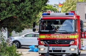 Freiwillige Feuerwehr Kamen: FW Kamen: Kellerbrand in Heeren-Werve