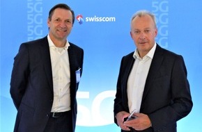 Ericsson GmbH: Swisscom und Ericsson starten erstes kommerzielles 5G-Netz in Europa (FOTO)
