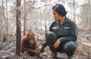 Weleda AG: Weleda hilft Orang-Utans auf Borneo