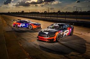 Der Ford Mustang GT4: Neuer Kundensport-Rennwagen ist bereit für den weltweiten Wettbewerbseinsatz