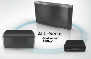 Panasonic Deutschland: "ALL": das erweiterbare AllPlay[TM] Multi-Room System von Panasonic / So laufen Online-Musikdienste, Songs vom Smartphone, PC und Netzwerkspeicher in jedem Zimmer (FOTO)