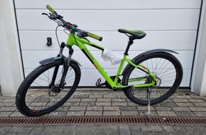 Polizei Warendorf: POL-WAF: Ahlen. Besitzer eines Mountainbikes der Marke axess gesucht