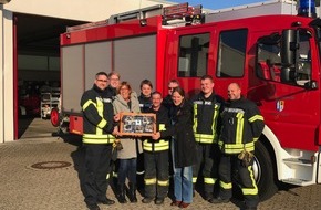 Freiwillige Feuerwehr Weeze: Feuerwehr Weeze: Nachgelöscht - Dankeschön für die ehrenamtlichen Helfer