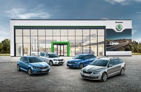 Skoda Auto Deutschland GmbH: Leckerbissen beim großen SKODA Buffet: Sondermodellreihe JOY mit 3+3 Clever-Paket (FOTO)