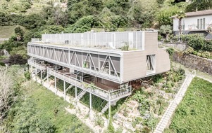 Griesser AG: Medienmitteilung Griesser: Solozip im Wohnbau «D-Vision» - energieautarkes Wohnen mit Panoramablick