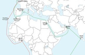 Presse- und Informationszentrum Marine: Marine : Deutschen Marineschiffe brechen zur Umrundung Afrikas auf