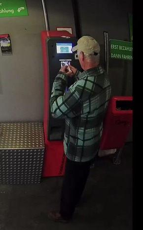 POL-SBR-STADT: Unbekannter Mann spritzt ätzende Flüssigkeit in Kassenautomaten von Parkplätzen in Saarbrücken - Öffentlichkeitsfahndung nach Sachbeschädigung und gefährlicher Körperverletzung