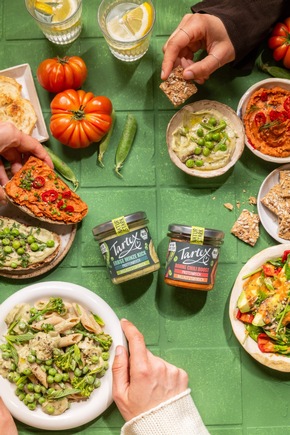 Presseinfo: „Naturstark“ - Tartex bringt Protein-Power aufs Brot, in die Pasta und in Dips