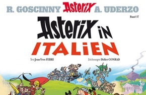 Egmont Ehapa Media GmbH: Mit Karacho über die Ziellinie! "Asterix in Italien" - der neue Band jetzt als Soft- und Hardcover!