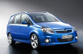 Opel Automobile GmbH: Weltpremiere auf dem 75. Automobilsalon in Genf / Der neue Zafira OPC: Exklusiver Sportvan mit 240 Turbo-PS