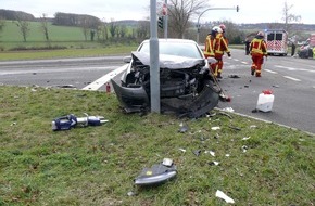 Polizei Düren: POL-DN: K27 nach Unfall gesperrt