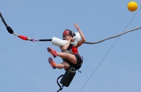 ProSieben: Kollaps! Sabia Boulahrouz bricht im freien Flug zusammen - bei "Global Gladiators" am Donnerstag auf ProSieben