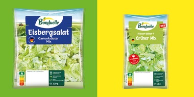 Bonduelle Deutschland GmbH: Doppelte Vielfalt von Bonduelle: Neue Fresh-Cut-Variationen für schnellen Salatgenuss