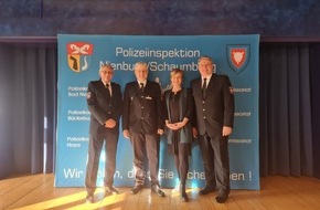 Polizeidirektion Göttingen: POL-GOE: Polizeikommissariat Stadthagen unter neuer Leitung: Michael Panitz ins Amt eingeführt