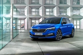 Skoda Auto Deutschland GmbH: Neuer 1,0 TSI 70 kW (95 PS): SKODA SCALA jetzt ab 17.350 Euro verfügbar (FOTO)