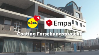 LIDL Schweiz: Ökologische Schutzschicht für Obst und Gemüse / Gemeinsames Forschungsprojekt von Lidl Schweiz und der Empa