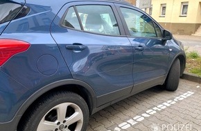 Polizeipräsidium Westpfalz: POL-PPWP: Wer hat den Opel Mokka zerkratzt?
