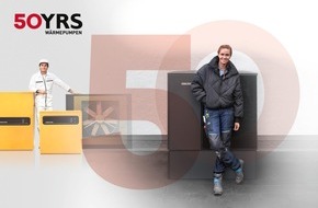 STIEBEL ELTRON: 50 Jahre W&auml;rmepumpen von Stiebel Eltron / Erfahrung und Innovationsgeist gipfeln im besten W&auml;rmepumpenportfolio aller Zeiten