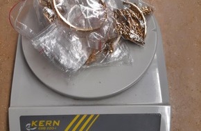 Bundespolizeidirektion Sankt Augustin: BPOL NRW: Bundespolizei stellt 11.000,- Euro Bargeld, 900 Gramm Gold und Edelsteine sicher - Verdacht der Geldwäsche