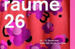 NR Neue R&auml;ume AG: Pressemitteilung &laquo;Internationale Interior Design Ausstellung &laquo;neue r&auml;ume 26&raquo;