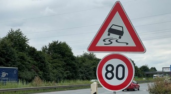 Polizei Dortmund: POL-DO: 151 statt 80 km/h: Polizei warnt vor Unfallrisiko auf der A 2 bei Castrop-Rauxel