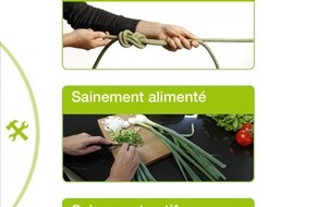 EGK Gesundheitskasse: EGK-Caisse de Santé mise sur la promotion de la santé / Un guide de santé à conserver en poche (IMAGE)