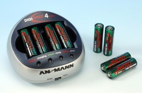 ANSMANN ENERGY GMBH: Ansmann Energy Gmbh - Energy-Power Zur Photokina 2004 / Ansmann DIGISPEED 4 ULTRA inkl. 4 NiMH-Mignon AA 2.400mAh Akkus