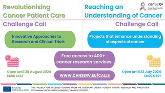 PNO Innovation GmbH: canSERV to Accelerate Your Cancer Research - 2 Calls for Service Provision Open