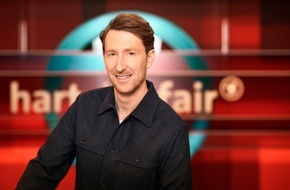 ARD Das Erste: "hart aber fair" - die erste Sendung mit dem neuen Moderator Louis Klamroth / am Montag, 9. Januar 2023, 21:00 Uhr, live aus Berlin