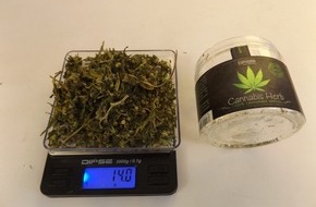 Bundespolizeidirektion München: Bundespolizeidirektion München: Bundespolizei stellt Cannabis sicher