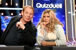 ARD Das Erste: Das Erste / Ben Becker und Lilith Becker gegen den "Quizduell-Olymp" - bei Jörg Pilawa am Freitag, 19. Februar, 18:50 Uhr im Ersten