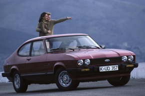 50 Jahre Capri: Für Ford stehen die &quot;Classic Days Schloss Dyck&quot; im Zeichen des legendären Volks-Coupés (FOTO)