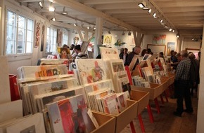 Kunstsupermarkt: 115 Kunstschaffende in Solothurn / Der 19. Schweizer Kunst-Supermarkt eröffnet mit 7000 Originalwerken