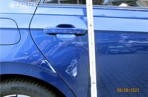 Polizeipräsidium Westpfalz: POL-PPWP: VW Polo gerammt und weitergefahren
